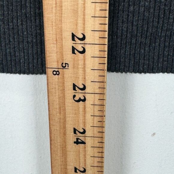 Puma Dry Cell Sweatshirt Sweater Women Large Gray Cropped Cotton Graphic Script - Picture 11 of 11